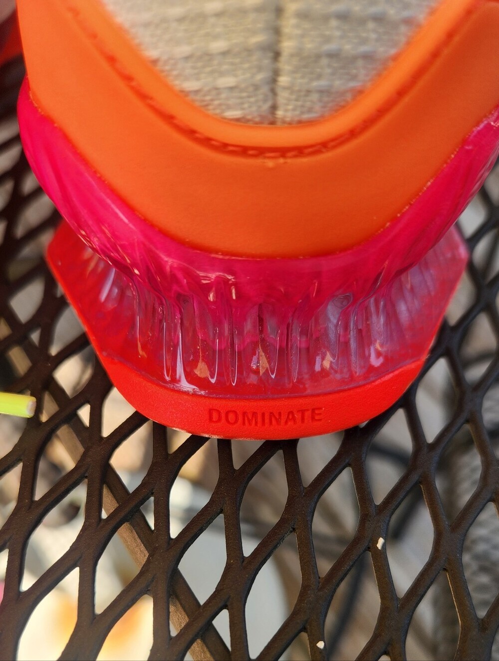 Nike Mens Weightlifting White Sneakers with Neon Orange and Pink Trim - Picture 12 of 12